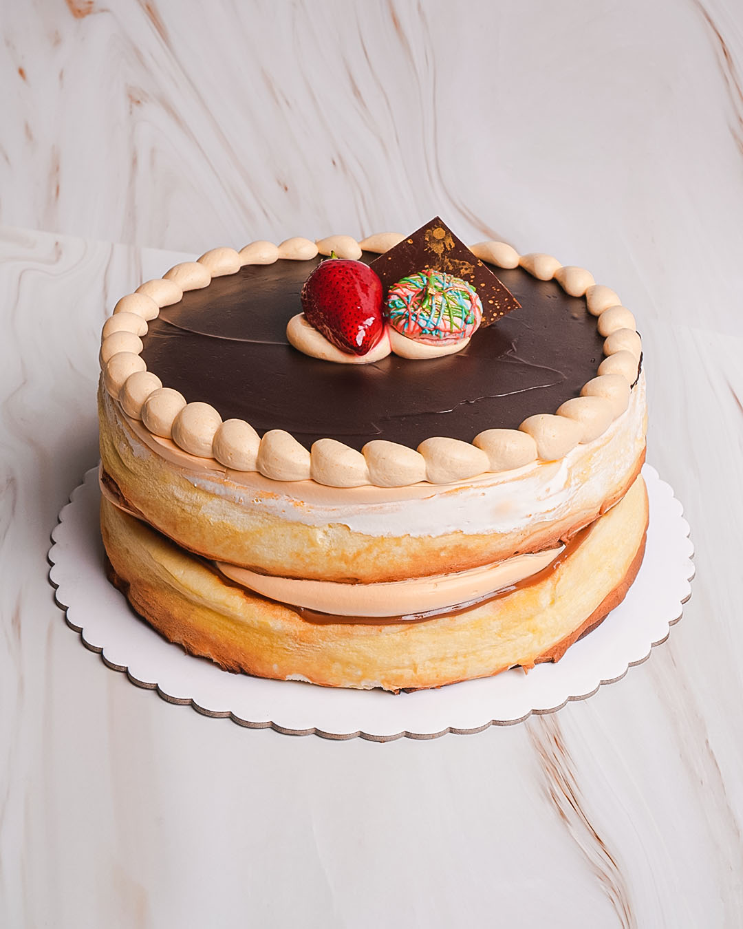 Soufflé de lúcuma