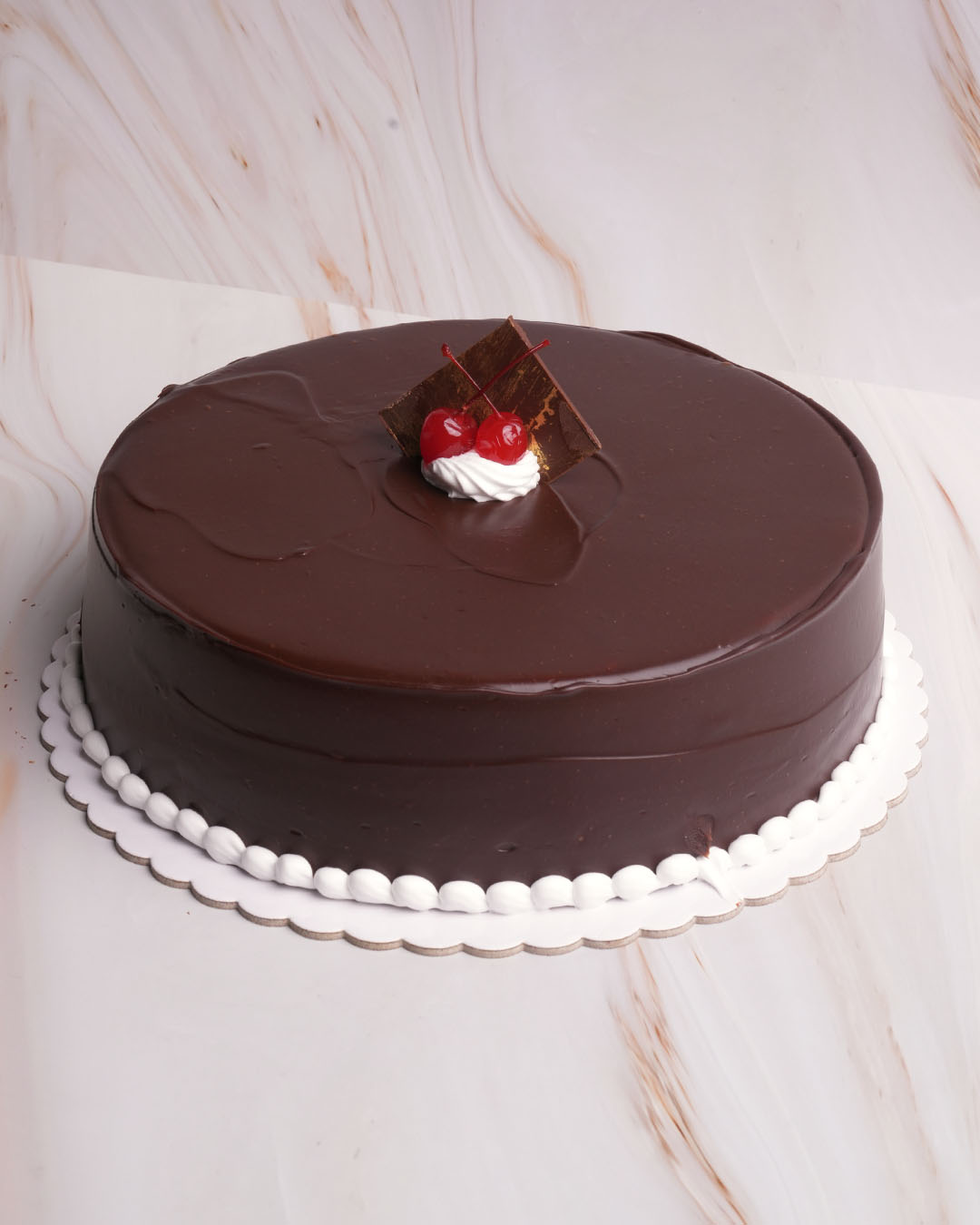 Tres leches con ganache