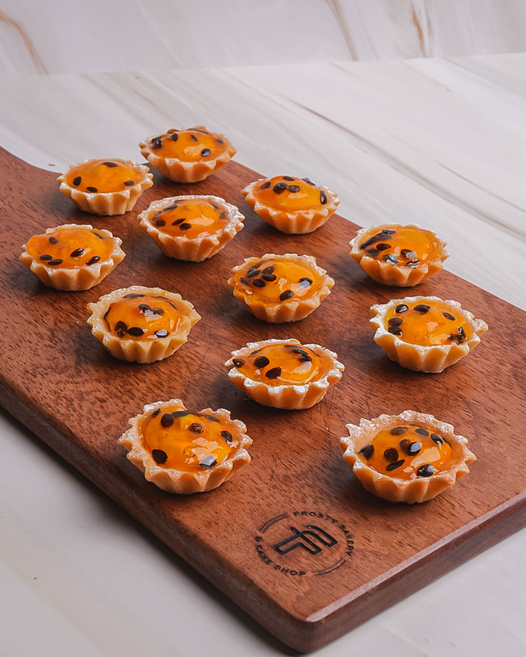 Tartaletas de maracuyá